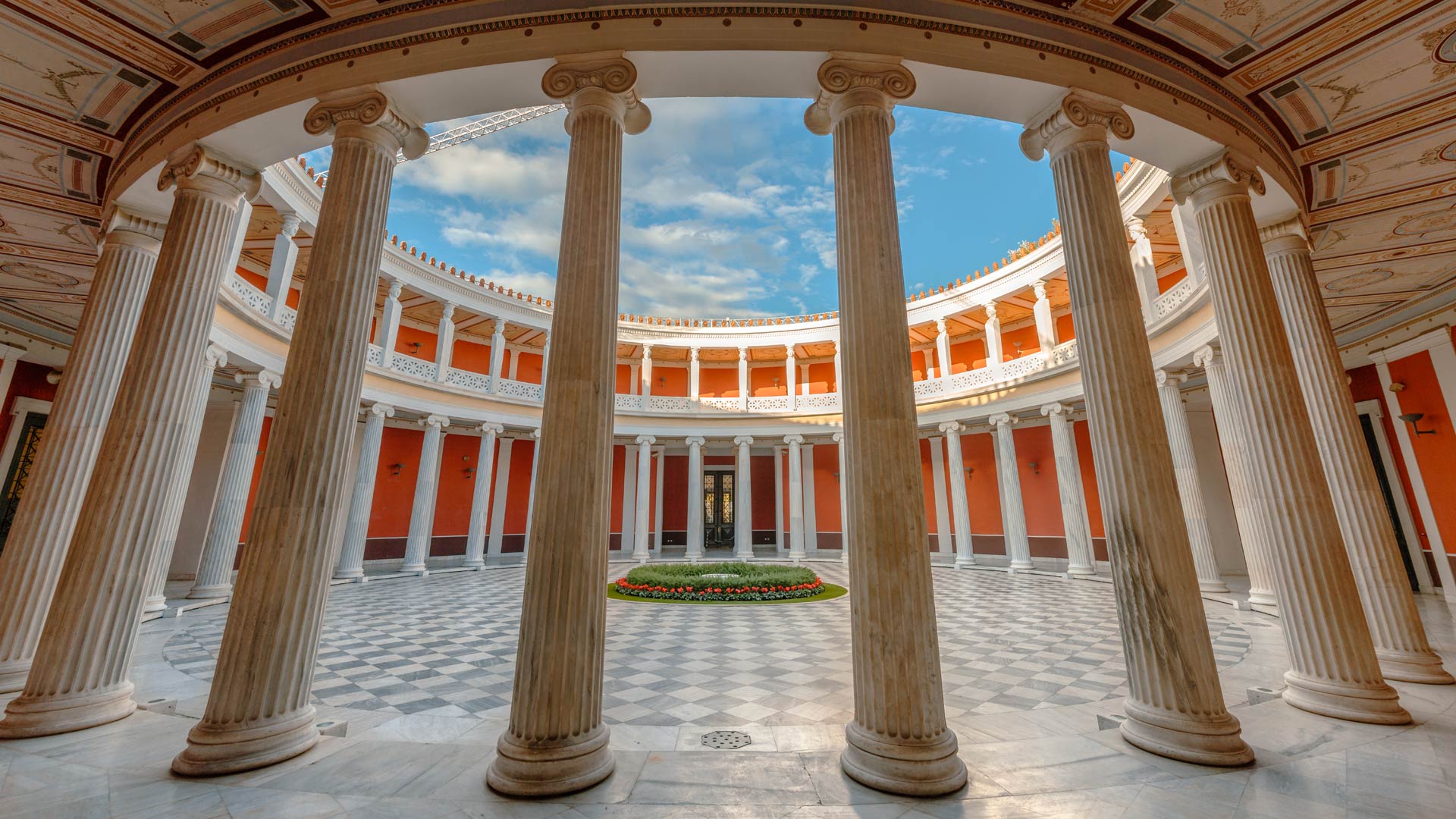 Archeological area in Athens